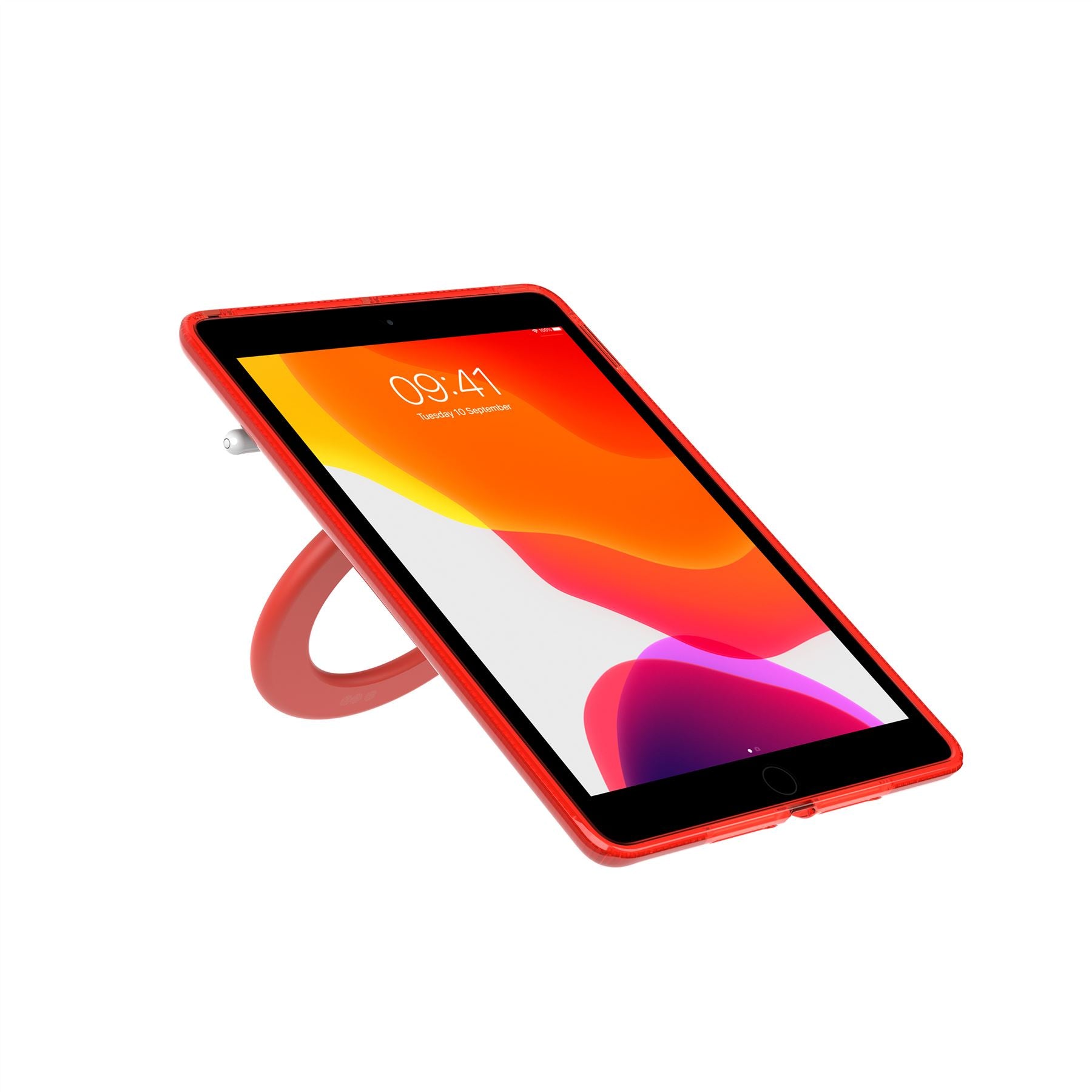 Evo Play2 with Pencil Holder - Apple iPad 7th/8th Gen Case - Red