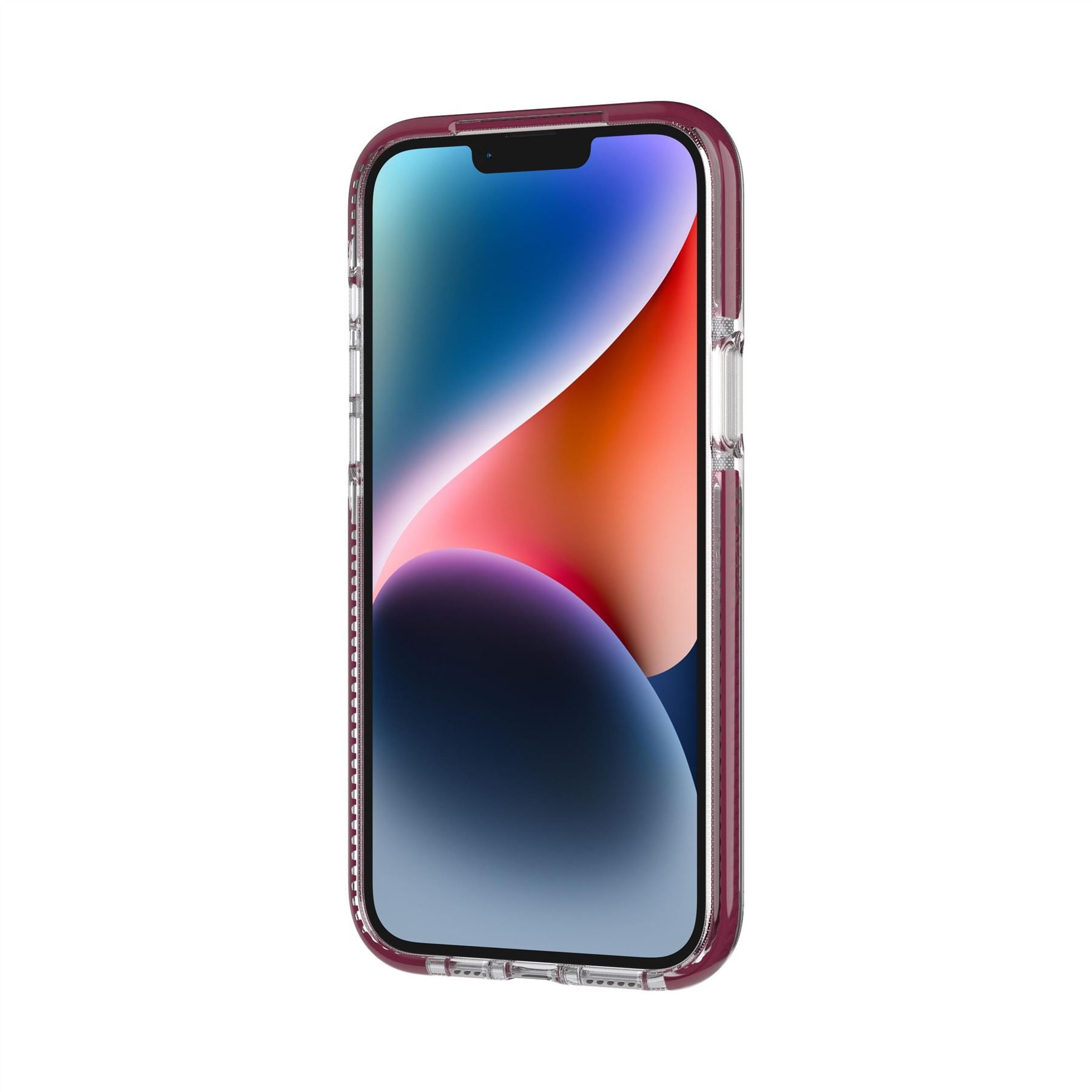 EvoCrystal - Apple iPhone 14 Plus Case MagSafe Compatible - Burgundy