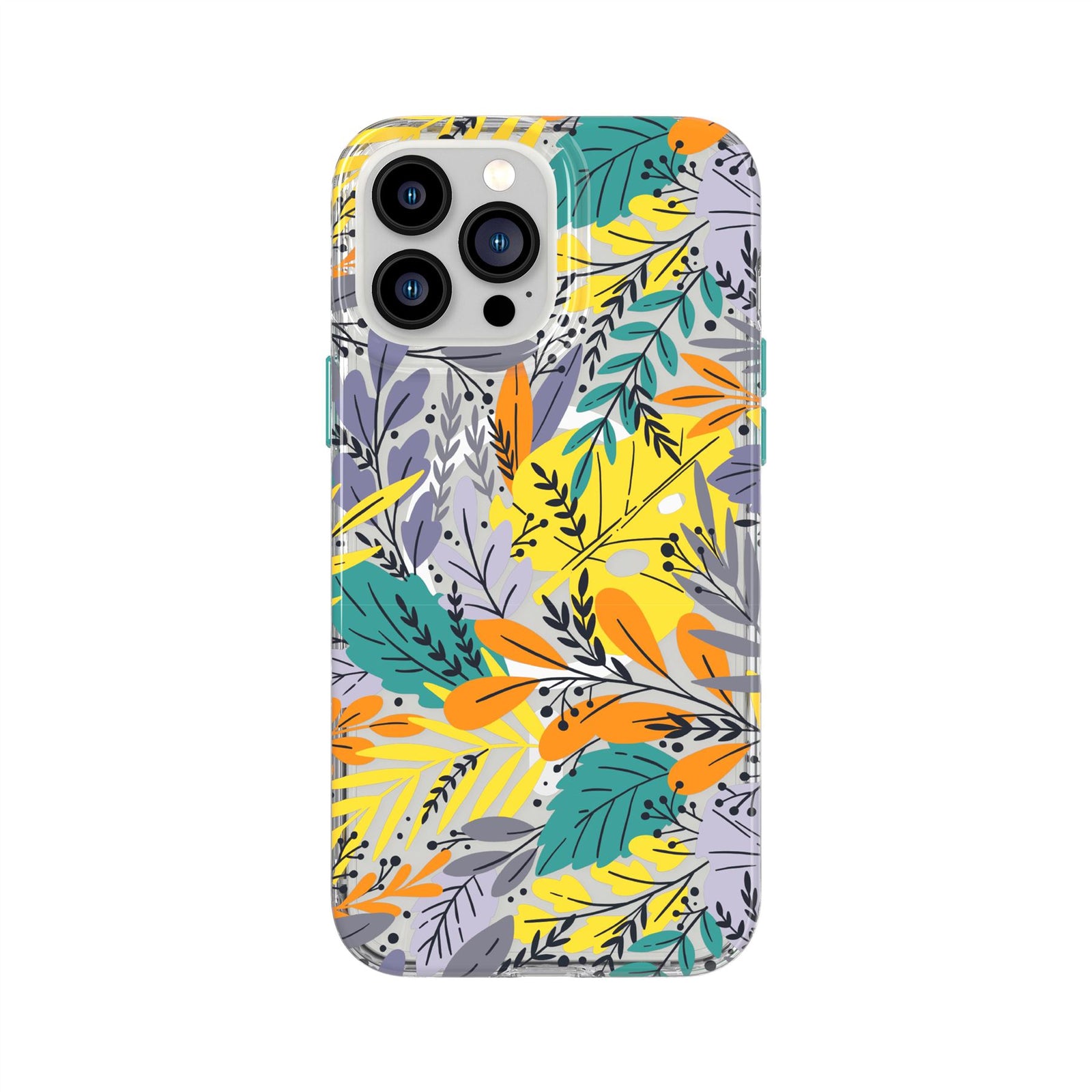 EvoArt - Apple iPhone 13 Pro Max Case MagSafe Compatible - Green Leaf