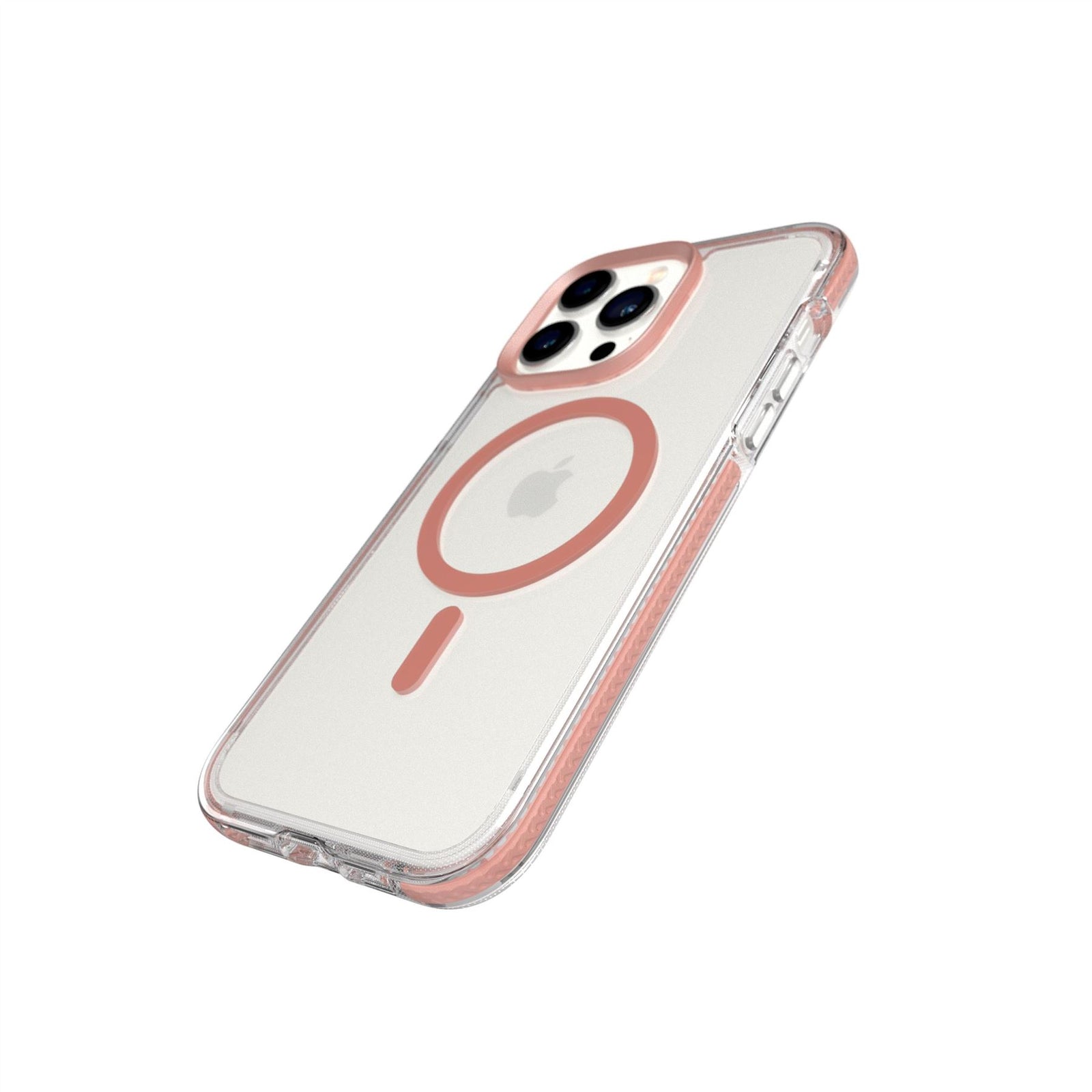 EvoCrystal - Apple iPhone 14 Pro Max Case MagSafe Compatible - Rose Gold