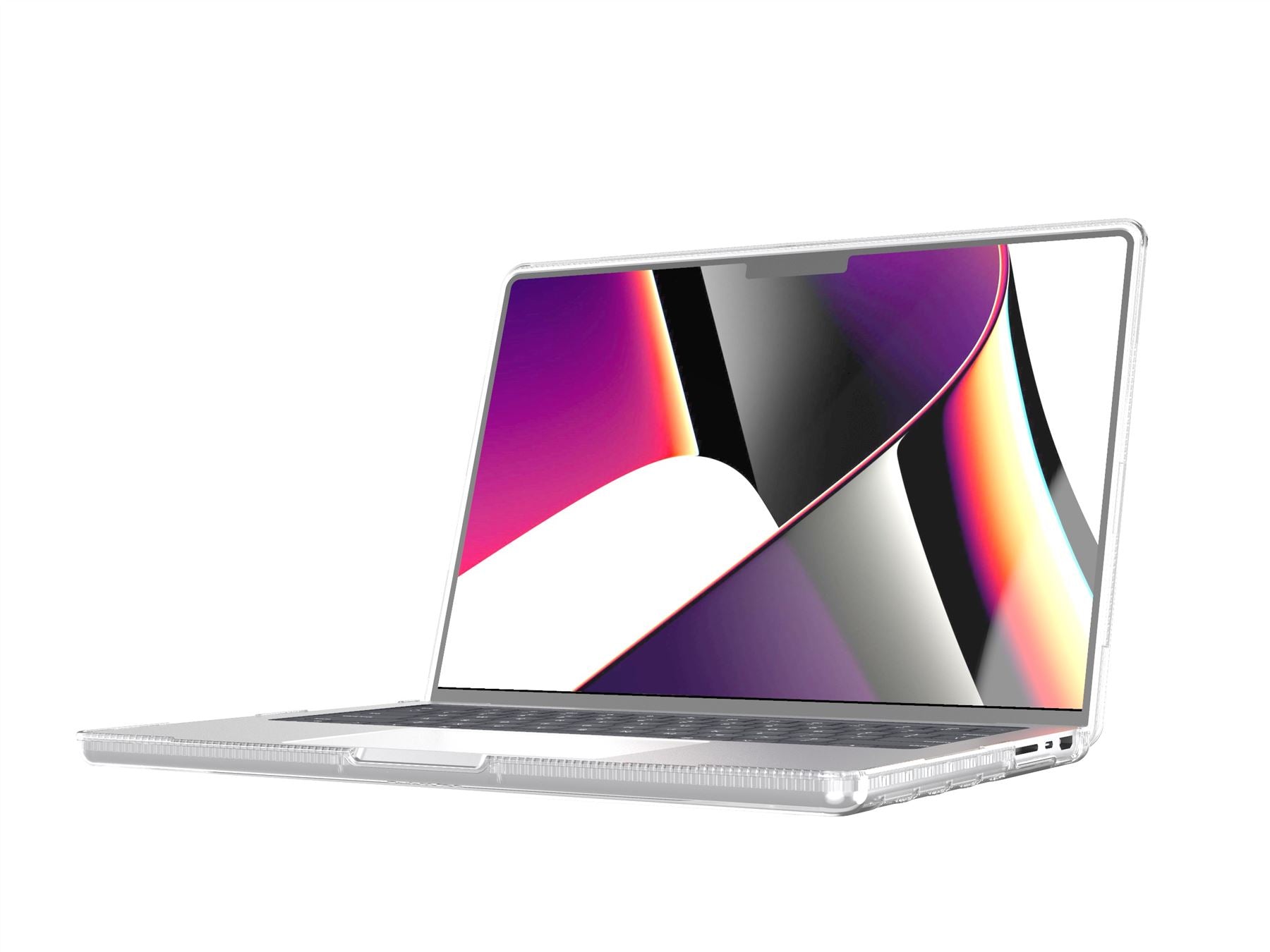 EvoHardshell - Apple MacBook Pro 14-inch (M4/M3/M2/M1) Case - Clear