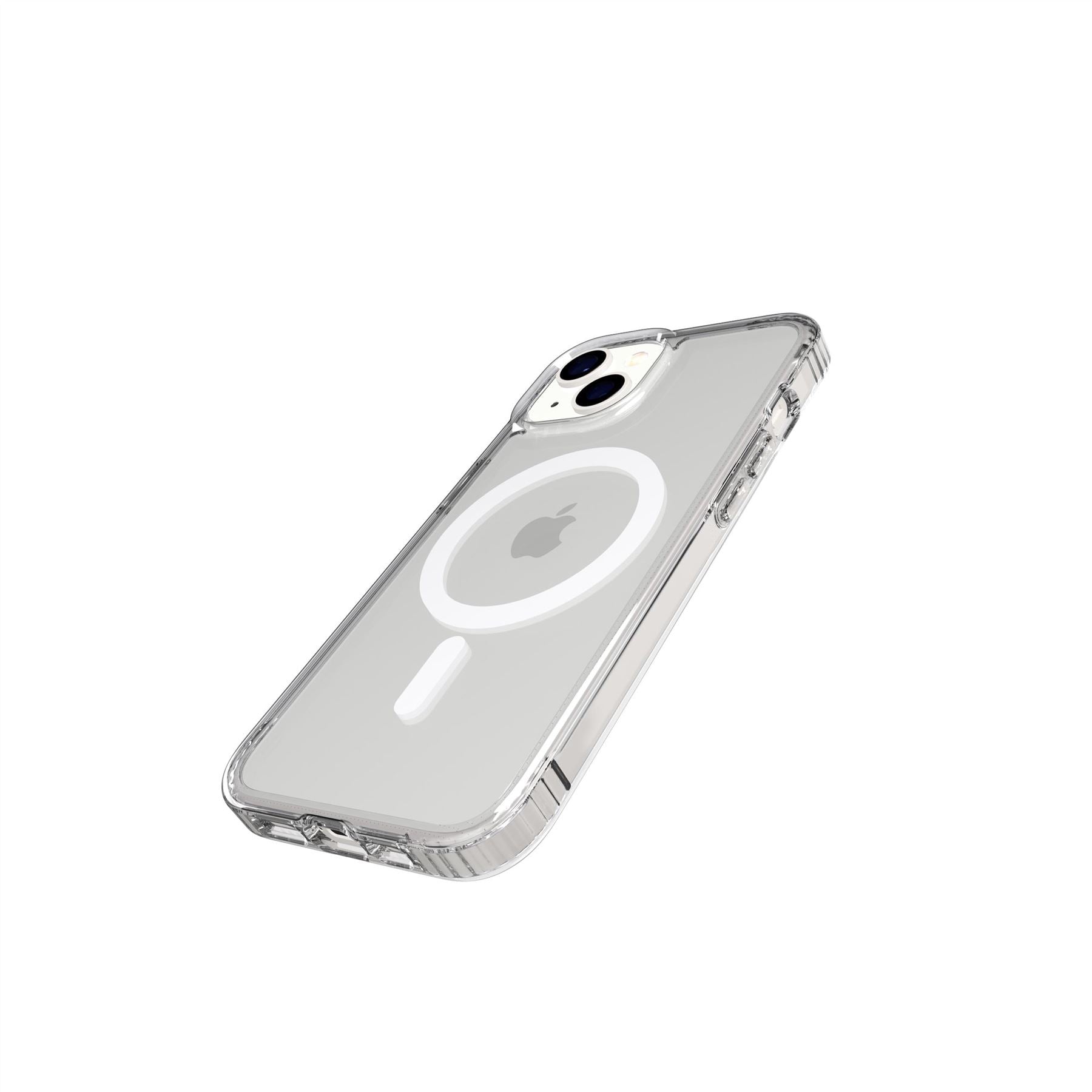 EvoClear Apple iPhone 16e/14 Case MagSafe Compatible Clear