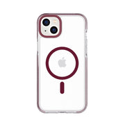 EvoCrystal - Apple iPhone 14 Plus Case MagSafe Compatible - Burgundy