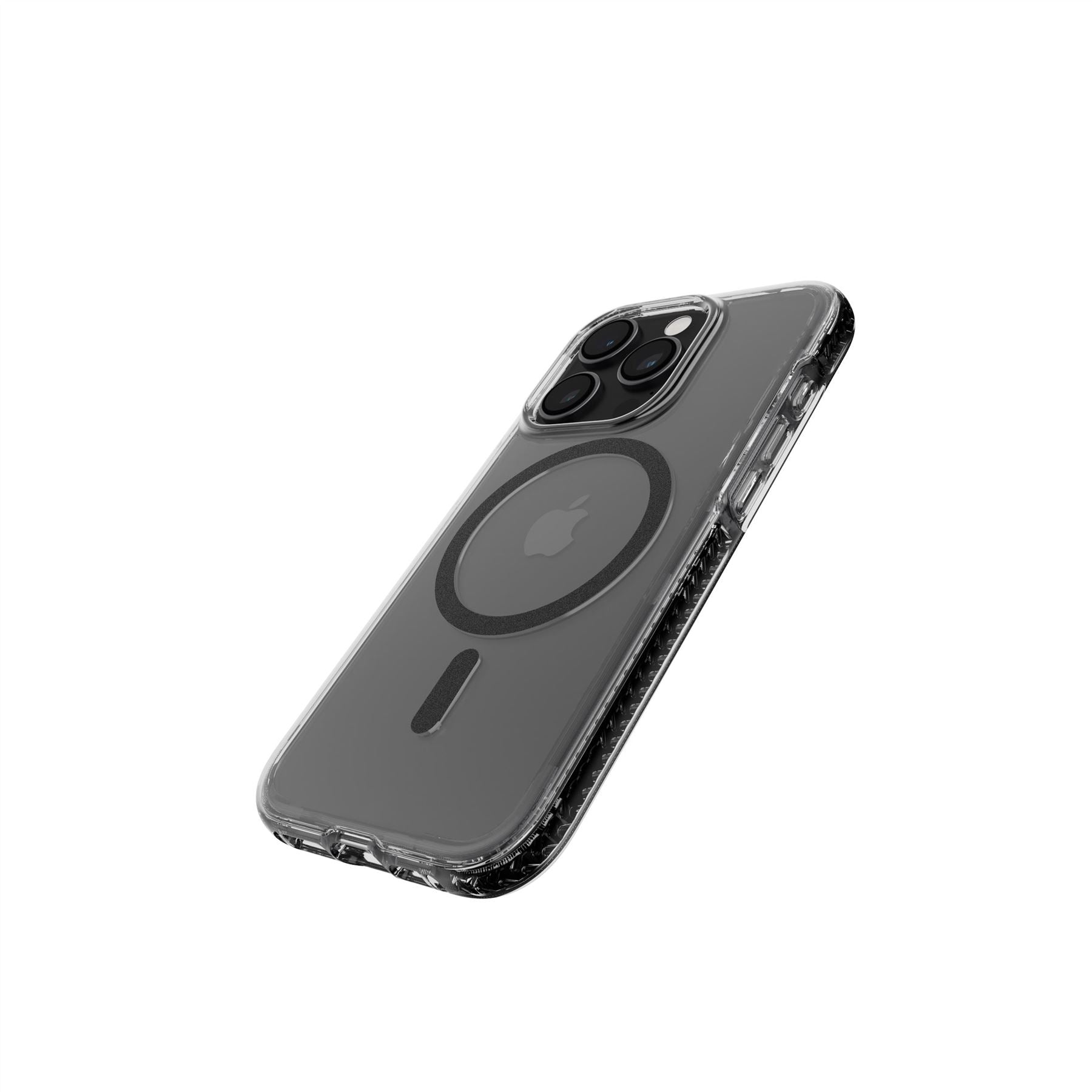 Evo Crystal - Apple iPhone 15 Pro Case MagSafe® Compatible - Black Titanium