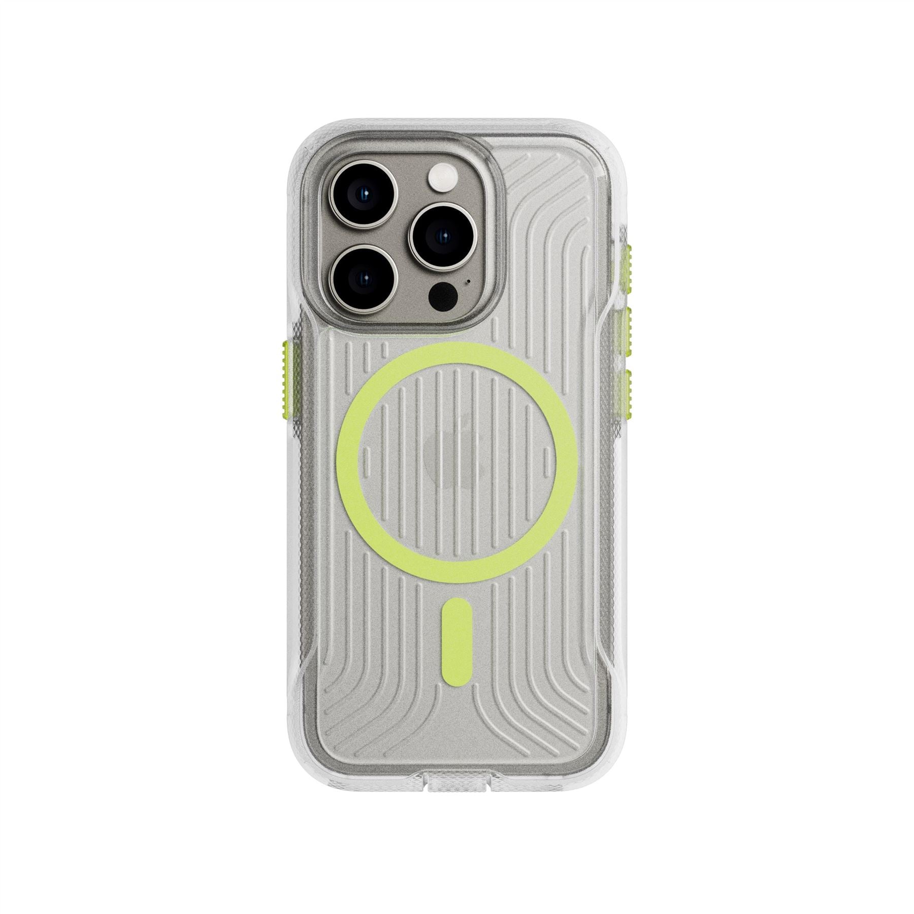 FlexPro - Apple iPhone 15 Pro Case MagSafe Compatible - Clear Glow