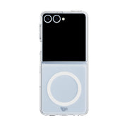 EvoClear - Samsung Galaxy Z Flip7 Case with Magnets - Clear
