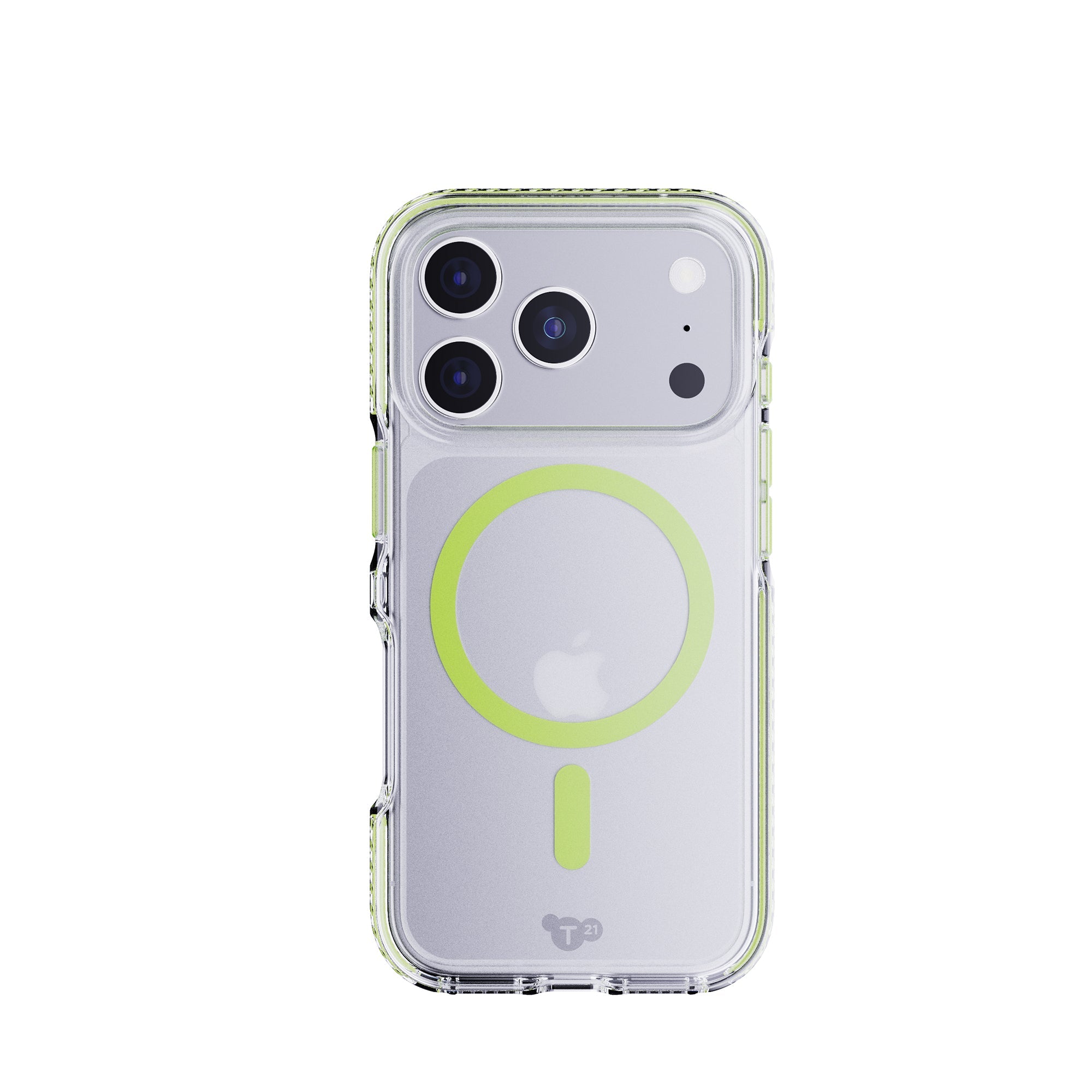 EvoCrystal Glow MagSafe - Apple iPhone 17 Pro Case - Green (Glow-In-The-Dark)