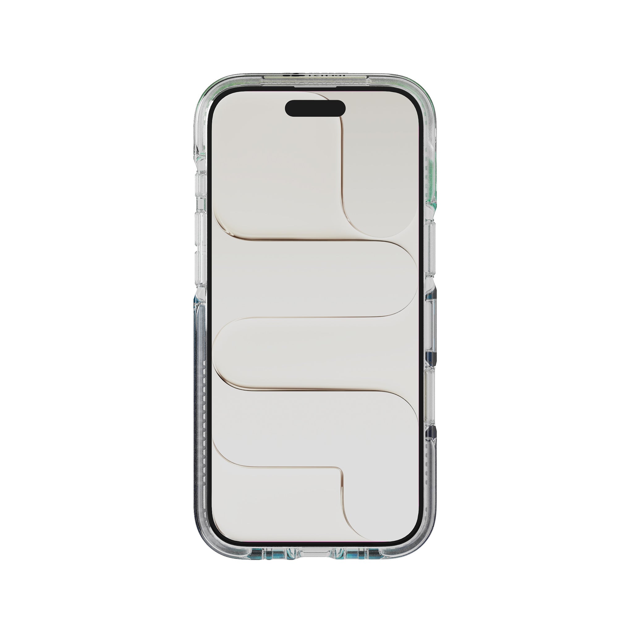 FlexQuartz MagSafe - Apple iPhone Air Case - Ombre Blue/Green