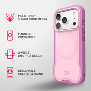 EvoGuard MagSafe - Apple iPhone 18 Pro/17 Pro Case - Orchid
