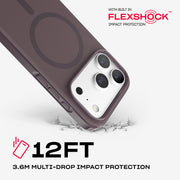 EvoPulse Fauxven MagSafe - Apple iPhone 18 Pro/17 Pro Case - Cherry