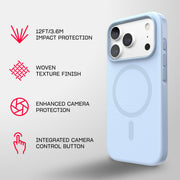 EvoPulse Fauxven MagSafe - Apple iPhone 18 Pro/17 Pro Case - Sable