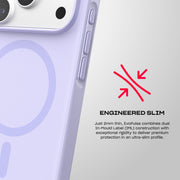 EvoPulse Fauxven MagSafe - Apple iPhone 18 Pro/17 Pro Case - Lilac