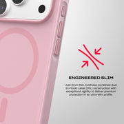 EvoPulse Fauxven MagSafe - Apple iPhone 18 Pro/17 Pro Case - Quiet Blush