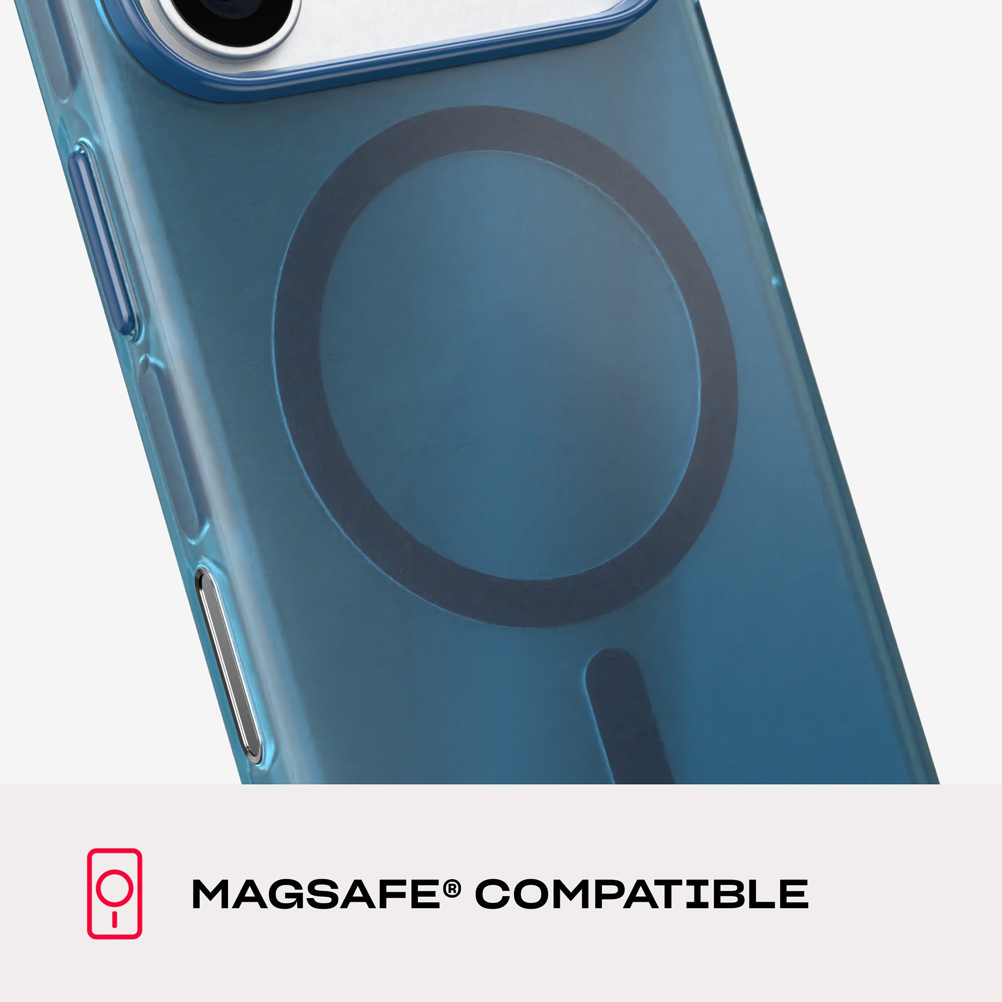 EvoPulse Satin Mirror MagSafe - Apple iPhone 18 Pro/17 Pro Case - Deep Sea