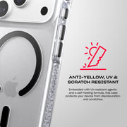 EvoCrystal MagSafe - Apple iPhone 18 Pro/17 Pro Case - Clear/Black