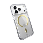 EvoCrystal MagSafe - Apple iPhone 18 Pro/17 Pro Case - Clear/Gold