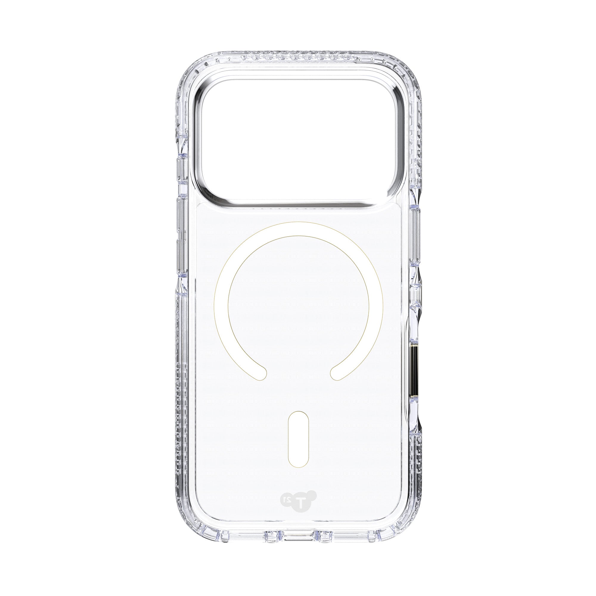 EvoCrystal MagSafe - Apple iPhone 18 Pro/17 Pro Case - Clear/Gold