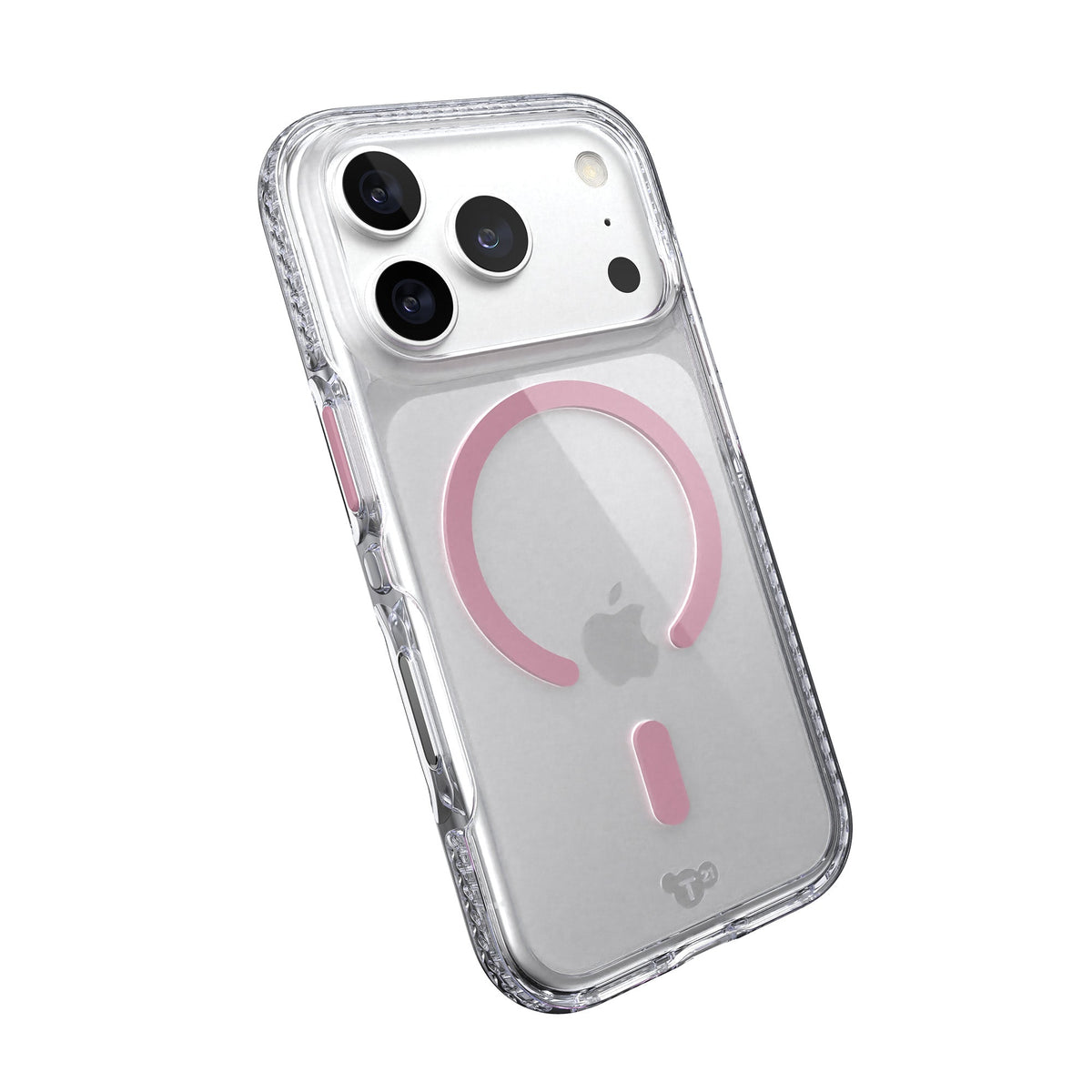 EvoCrystal MagSafe - Apple iPhone 18 Pro/17 Pro Case - Clear/Quartz Pink