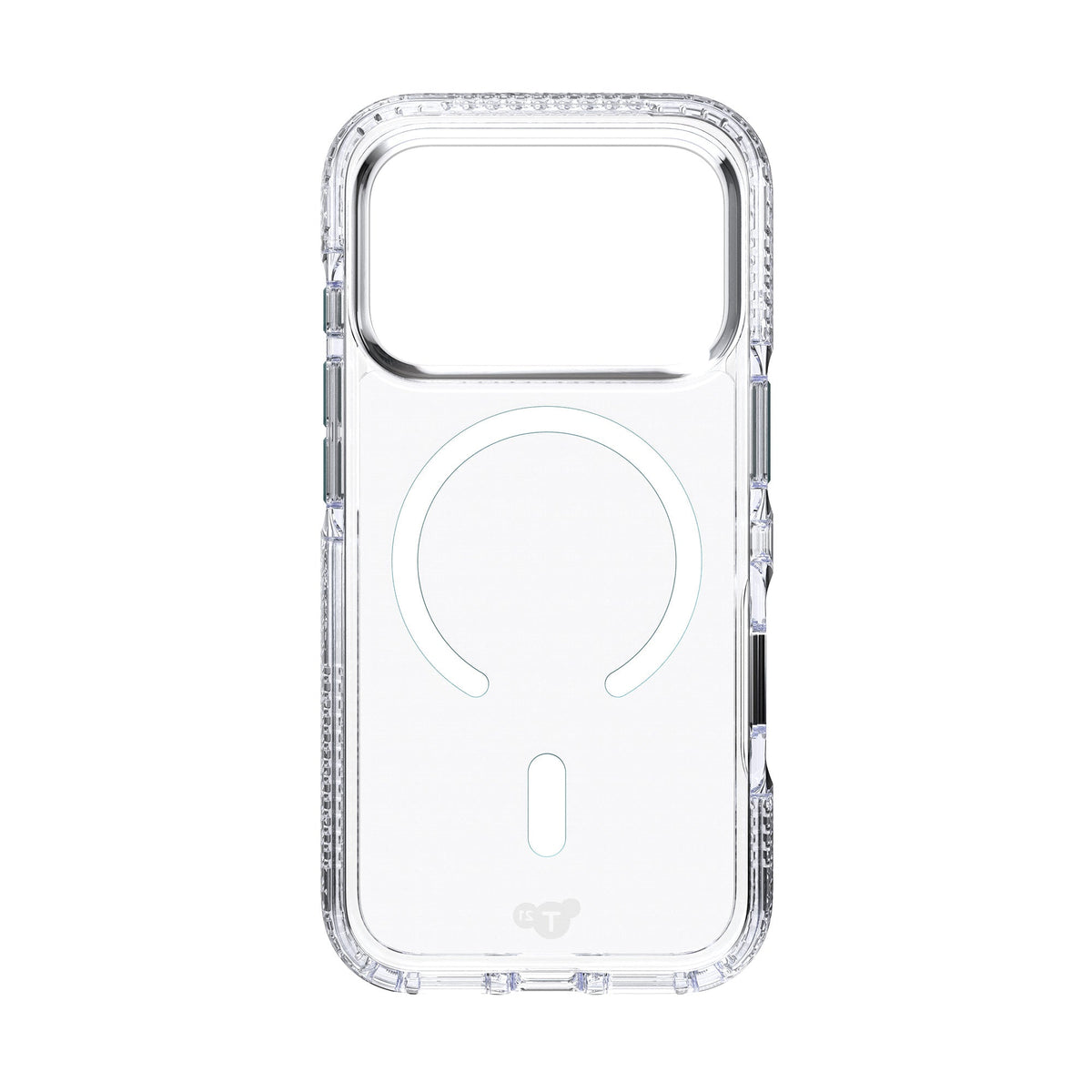 EvoCrystal MagSafe - Apple iPhone 18 Pro/17 Pro Case - Clear/Emerald Dust