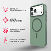 EvoPulse Fauxven MagSafe - Apple iPhone 18 Pro Max/17 Pro Max Case - Hunter