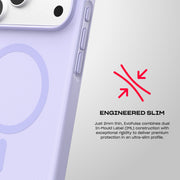 EvoPulse Fauxven MagSafe - Apple iPhone 18 Pro Max/17 Pro Max Case - Lilac