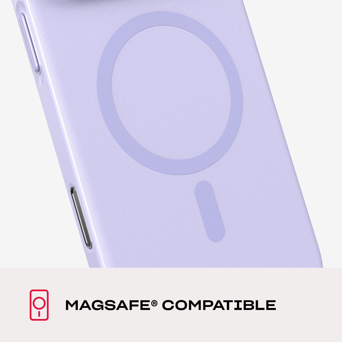 EvoPulse Fauxven MagSafe - Apple iPhone 18 Pro Max/17 Pro Max Case - Lilac