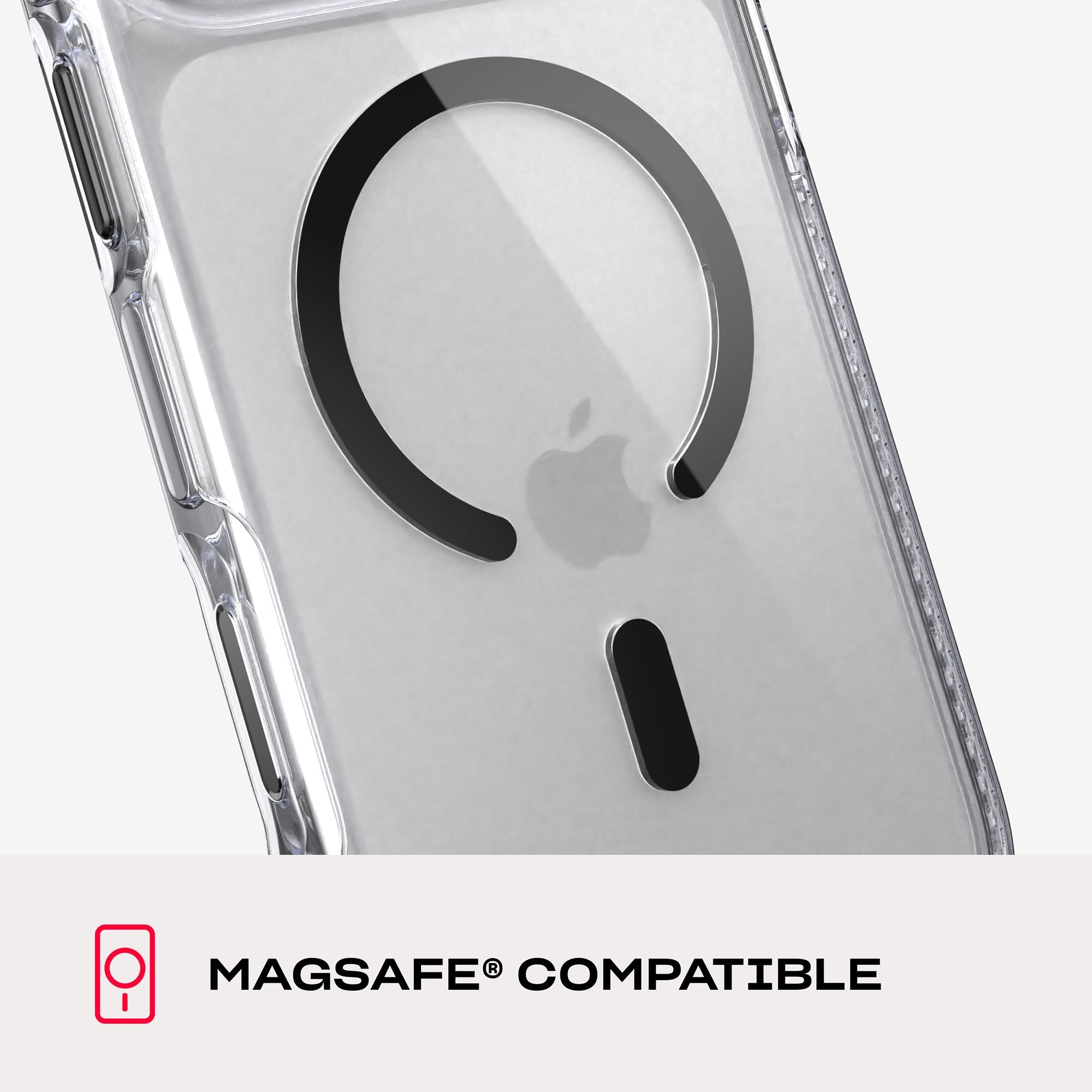 EvoCrystal MagSafe - Apple iPhone 18 Pro Max/17 Pro Max Case - Clear/Black