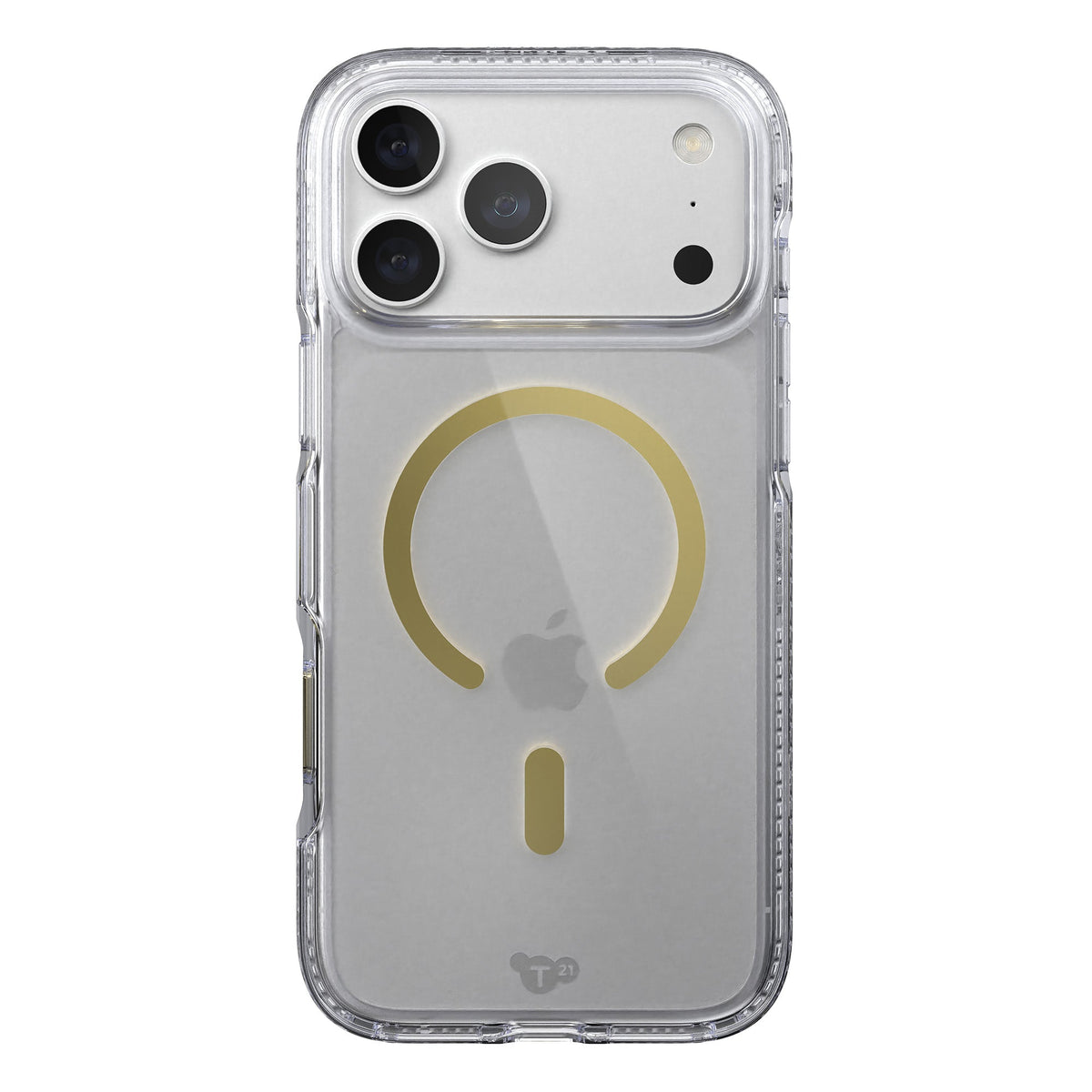EvoCrystal MagSafe - Apple iPhone 18 Pro Max/17 Pro Max Case - Clear/Gold