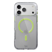 EvoCrystal Glow MagSafe - Apple iPhone 18 Pro Max/17 Pro Max Case - Clear/Neon (Glow-in-the-Dark)