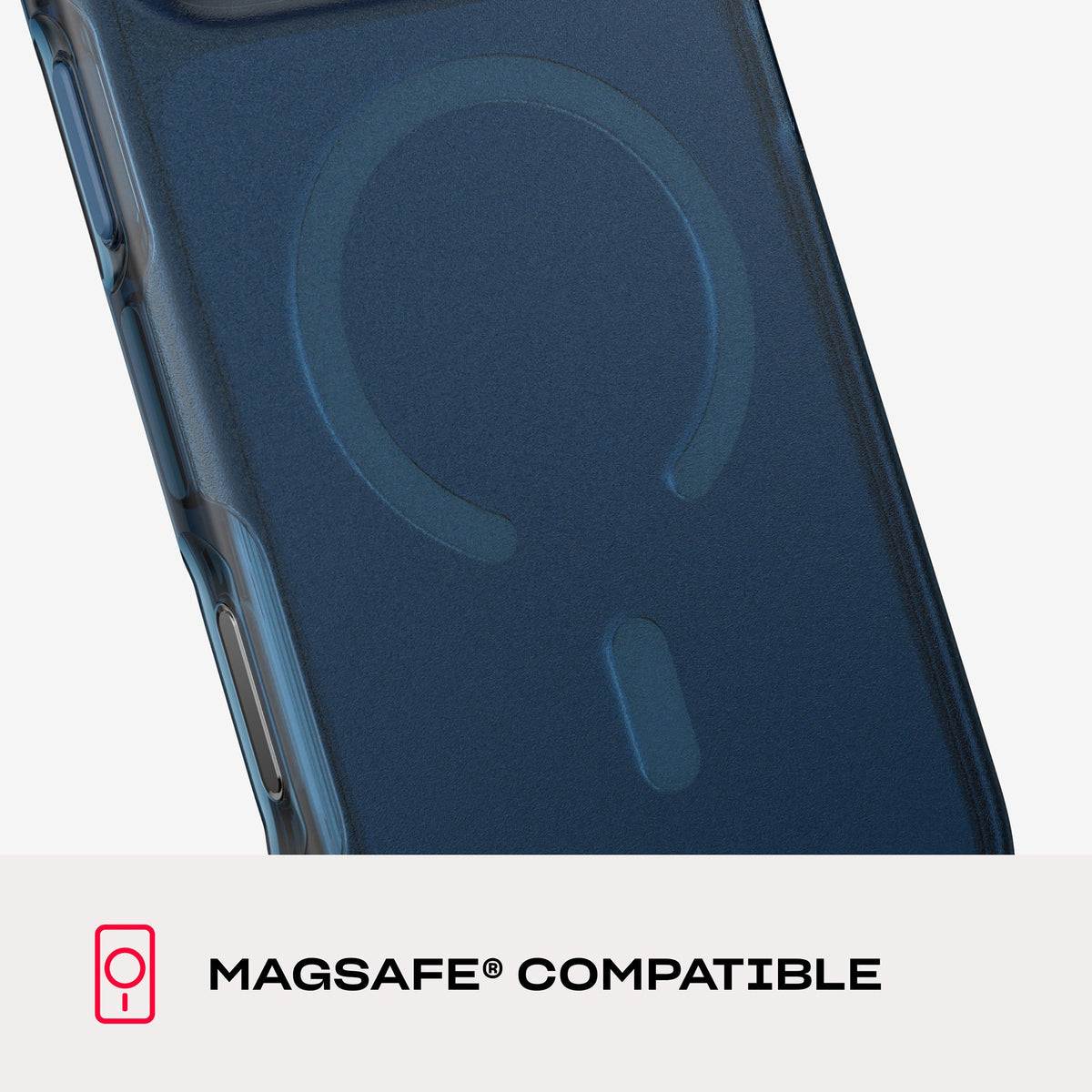 EvoCrystal Satin MagSafe - Apple iPhone 18 Pro Max/17 Pro Max Case - Deep Sea Tint