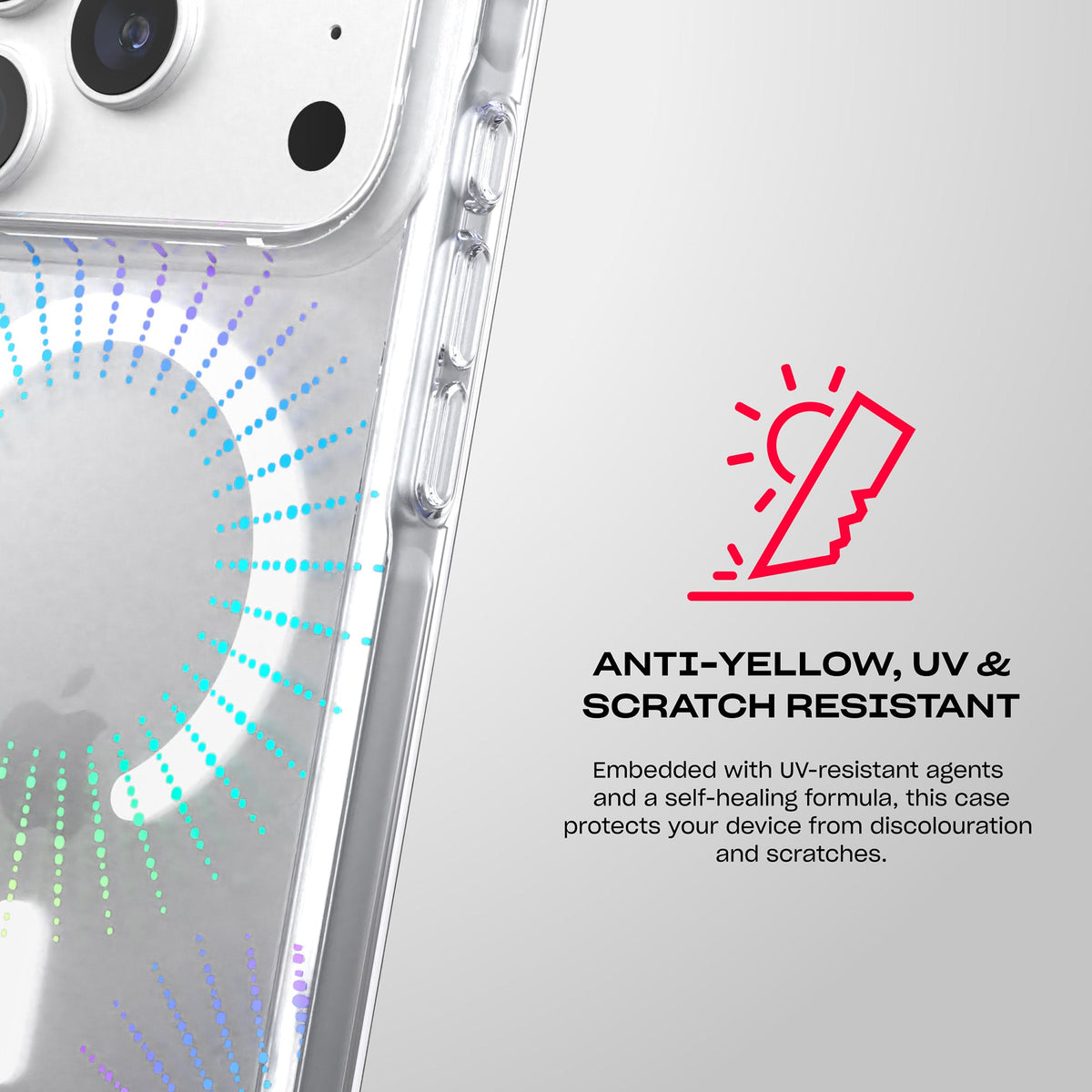 EvoSparkle MagSafe - Apple iPhone 18 Pro Max/17 Pro Max Case - Lunar