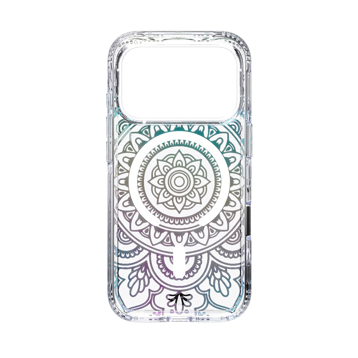 EvoClear Print MagSafe - Apple iPhone 18 Pro/17 Pro Case - Mandala