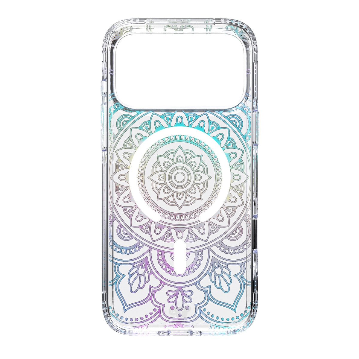 EvoClear Print MagSafe - Apple iPhone 18 Pro Max/17 Pro Max Case - Mandala