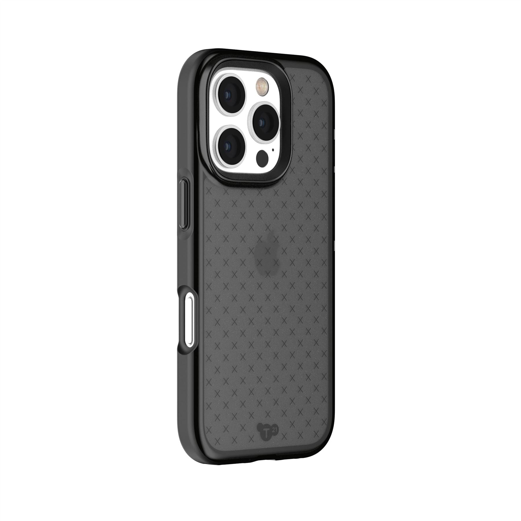 EvoCheck - Apple iPhone 16 Pro Case - Smokey Black | Tech21 - EU