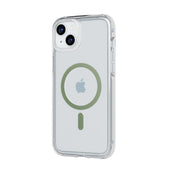 FlexQuartz - Apple iPhone 15 Plus Case MagSafe® Compatible - Green