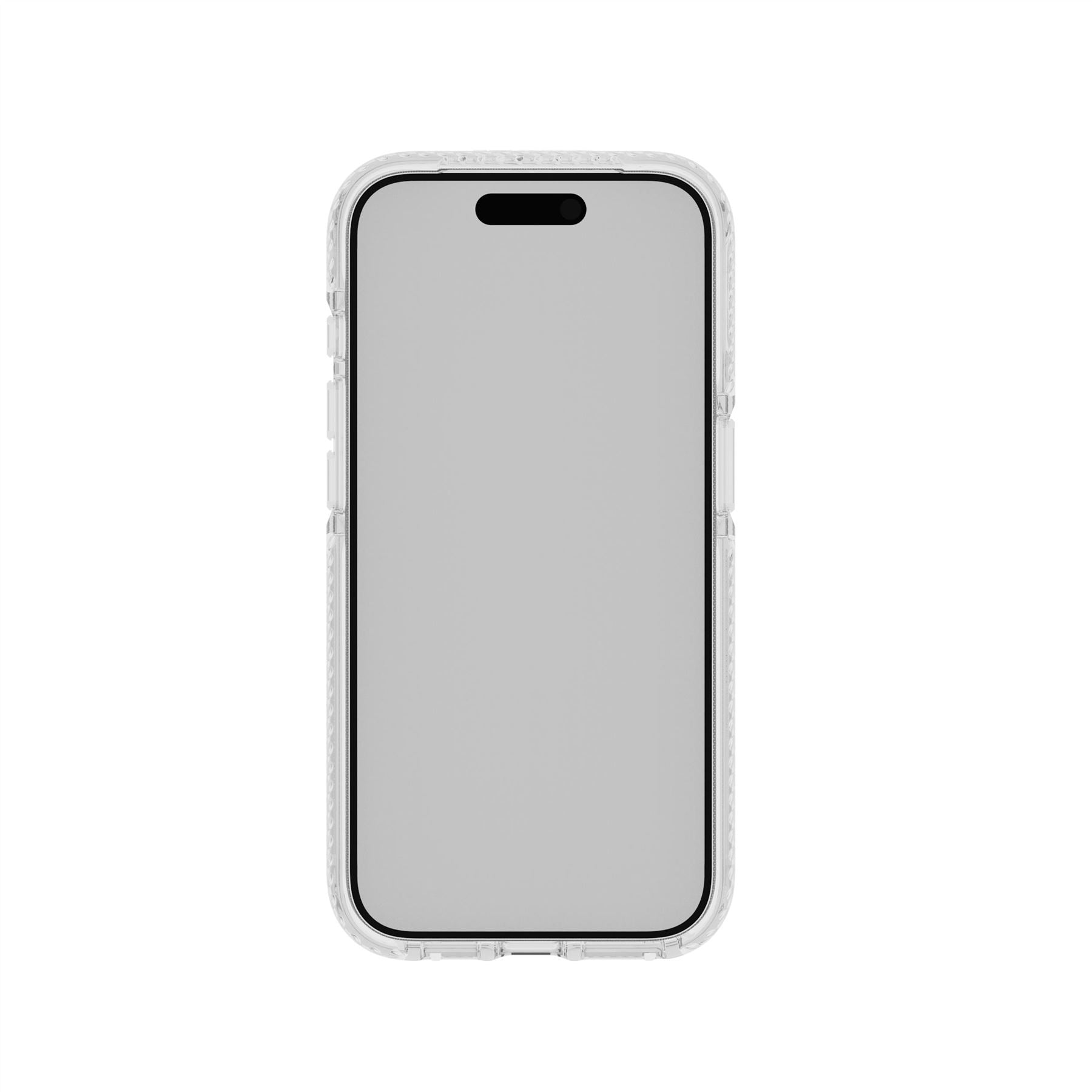 Evo Crystal - Apple iPhone 15 Pro Case MagSafe® Compatible - White Titanium