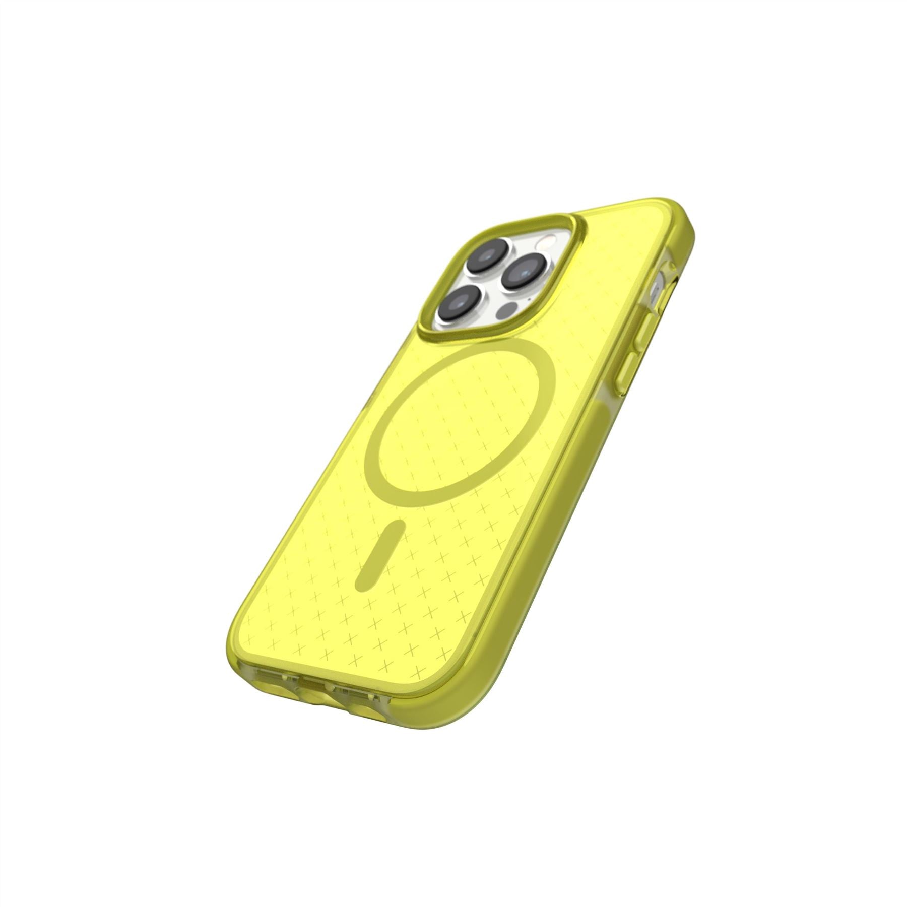 Evo Check - Apple iPhone 14 Pro Case MagSafe® Compatible - Acid Yellow