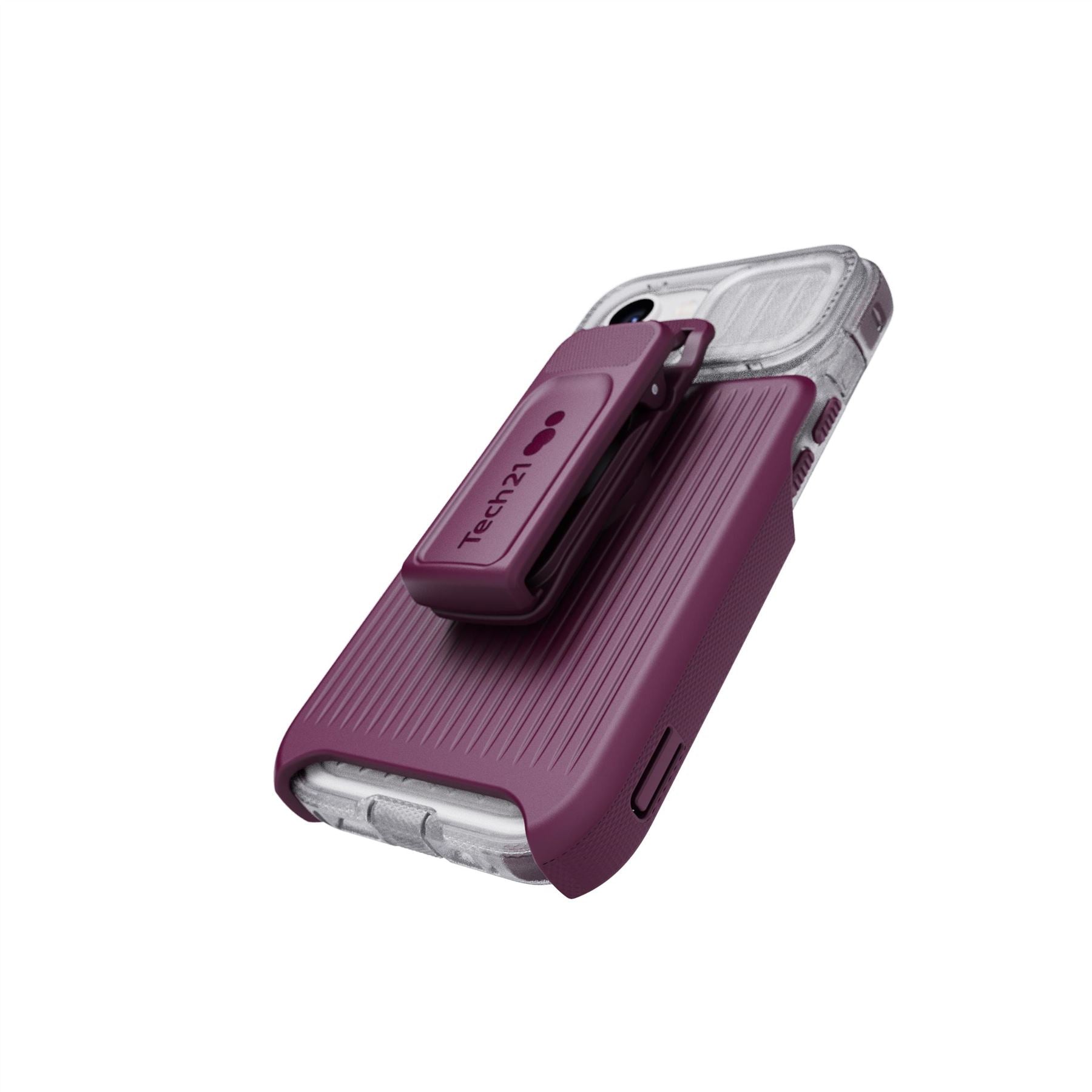 Evo Max - Apple iPhone 14 Case MagSafe® Compatible - Frosted Purple