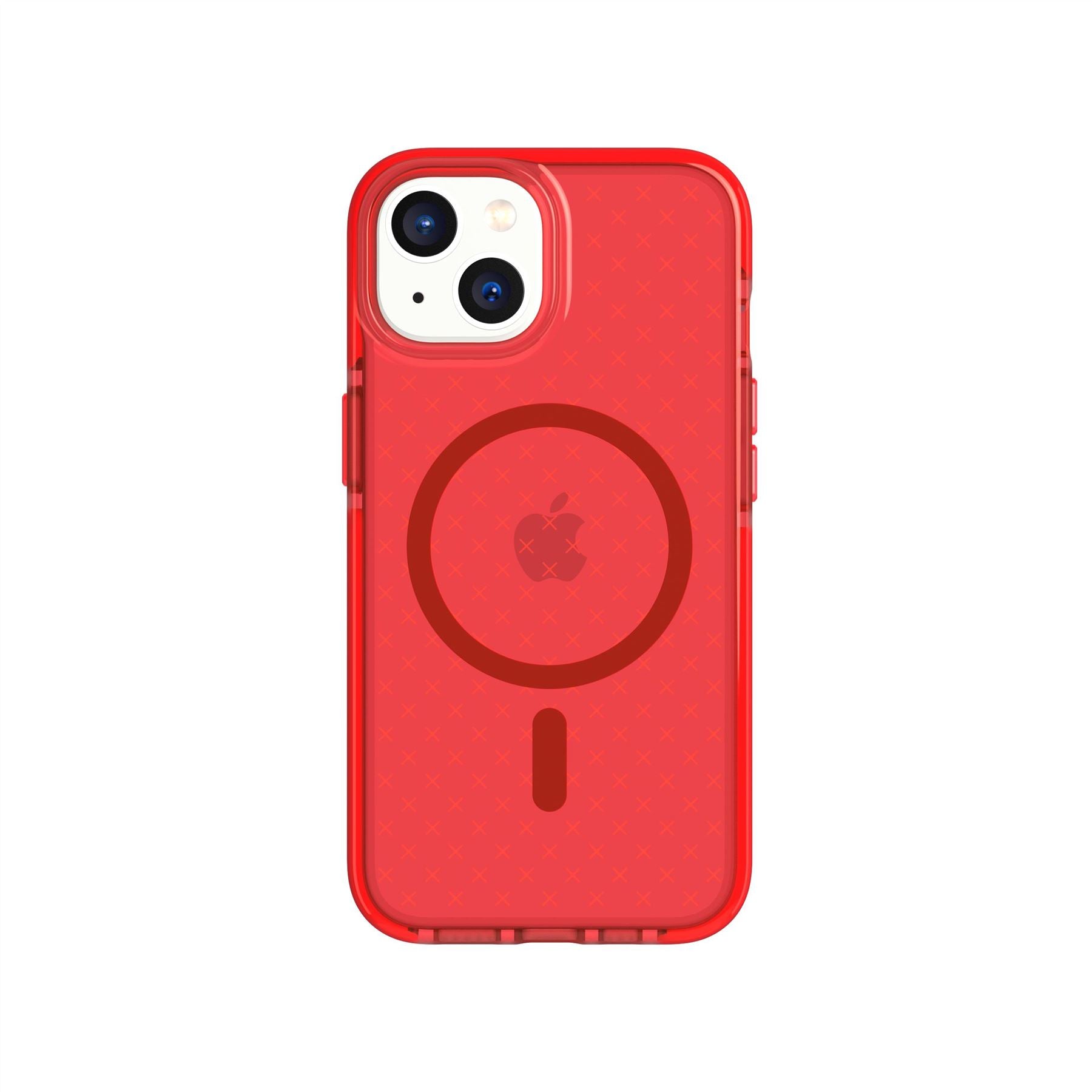 Apple iPhone 14 Case with MagSafe | Tech21 EvoCheck MagSafe (Red