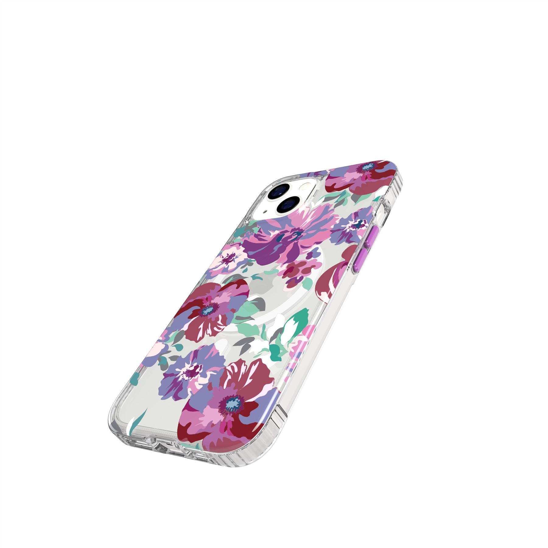 Evo Art - Apple iPhone 13 Case MagSafe® Compatible - Purple Anemone