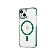 Evo Crystal - Apple iPhone 14 Case MagSafe® Compatible - Moss Green