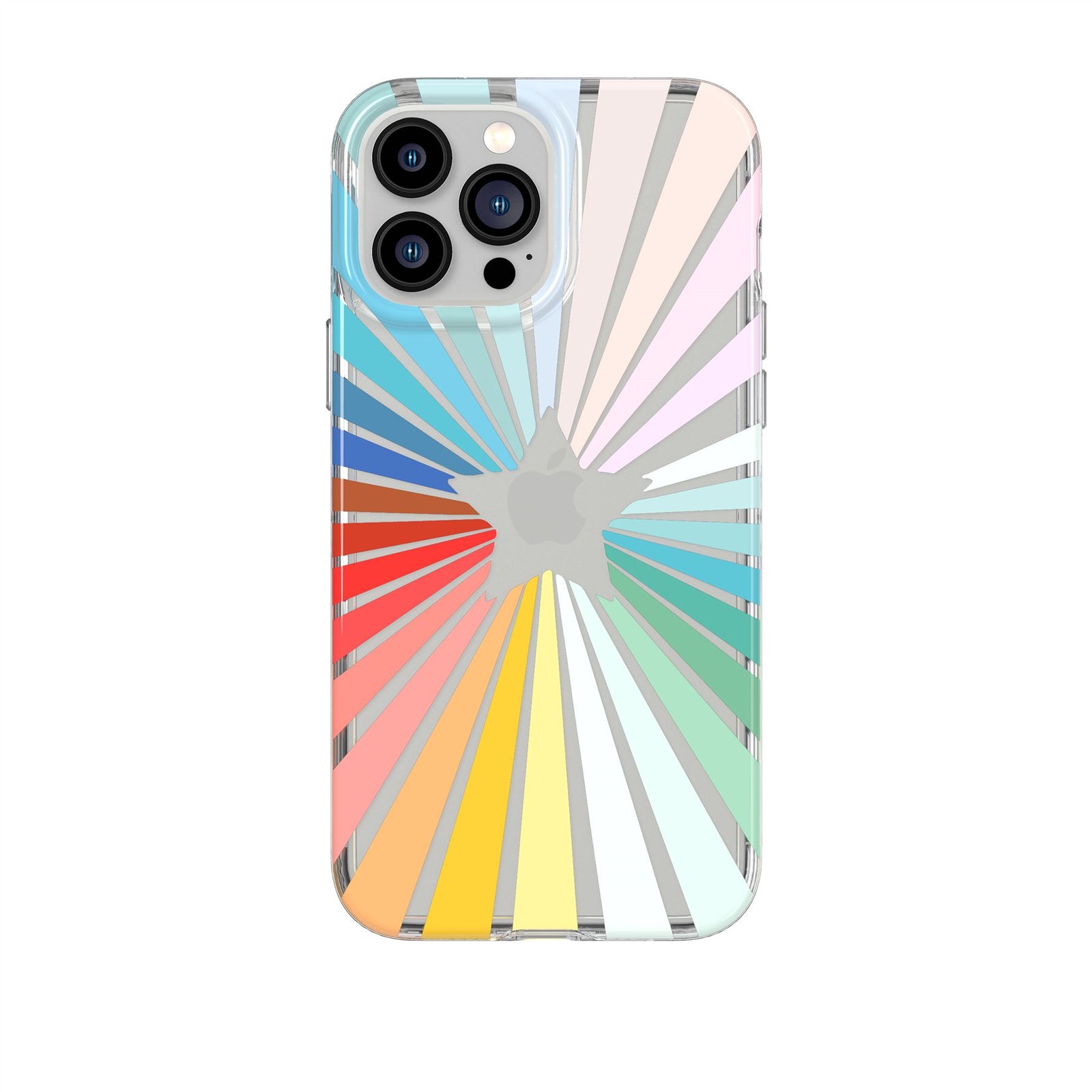 Evo Art - Apple iPhone 13 Pro Max Case - Rainbow Sunburst