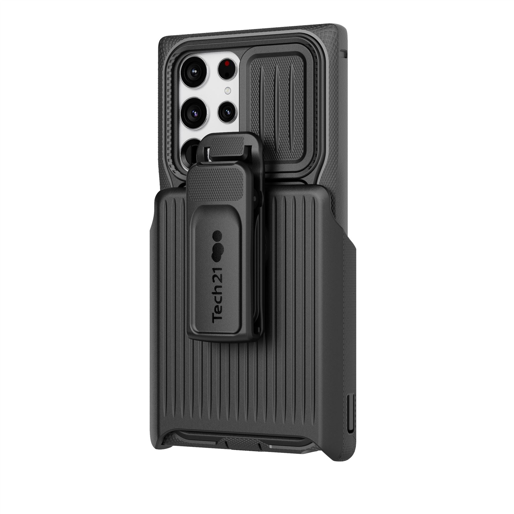 Evo Max - Samsung Galaxy S22 Ultra Case with Holster - Black